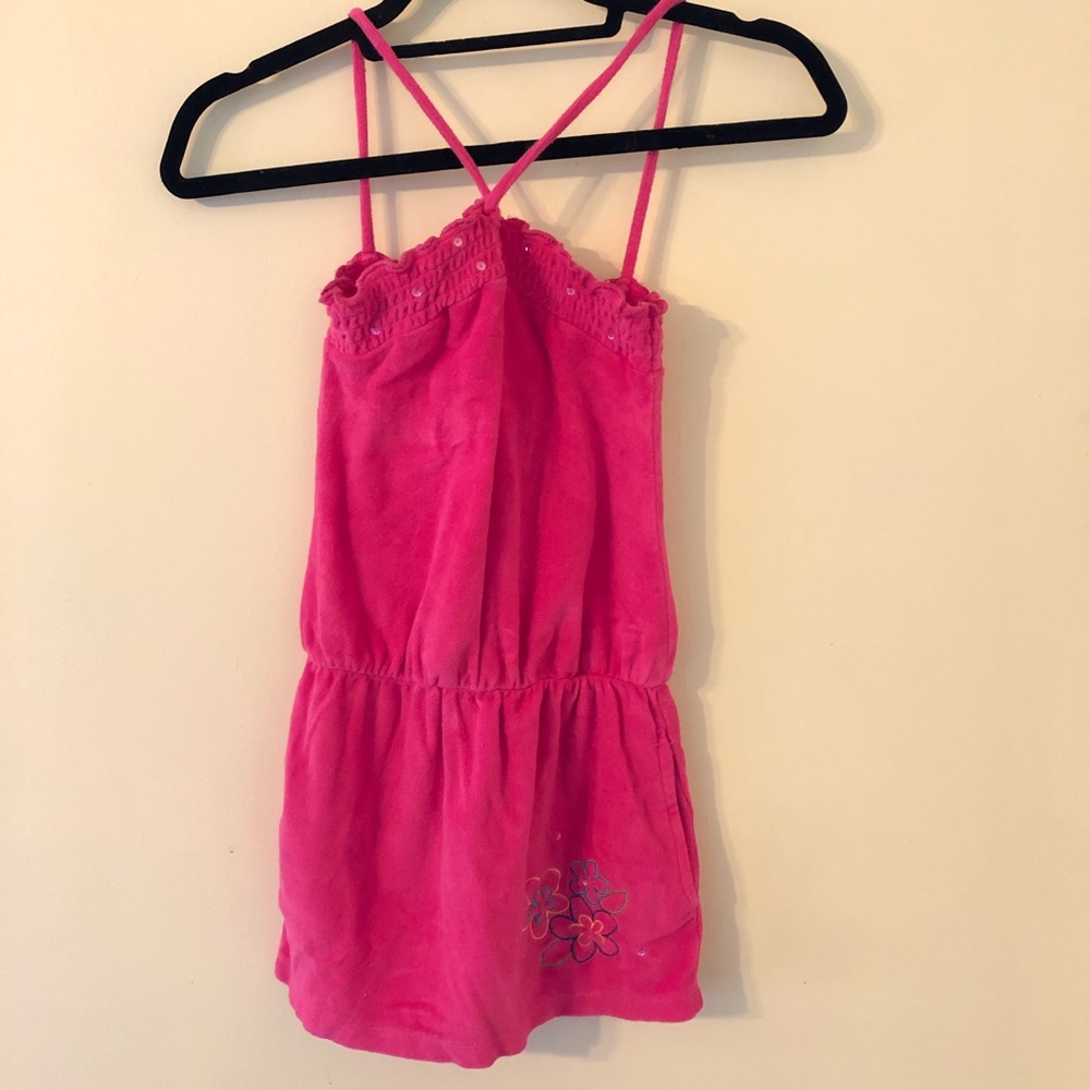 Girls size S (7/8) American Girl coverup dress